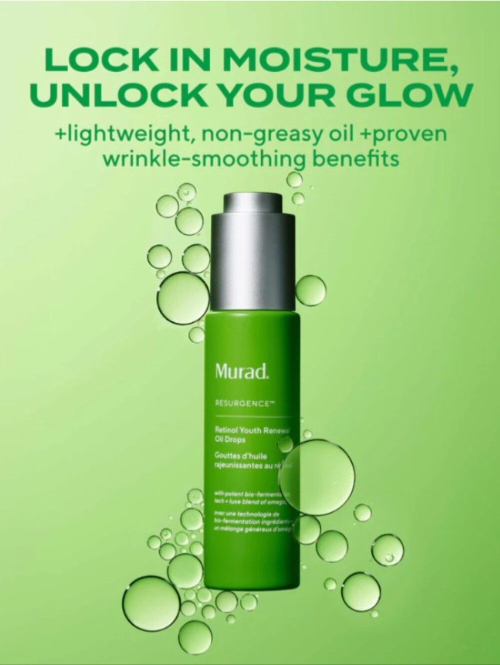 🆕MURAD Retinol Youth Renewal OIL DROPS Full Size